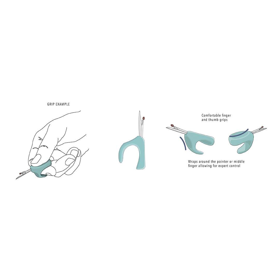 Cindy's Seam Ripper Medium/Large Cream | Riley Blake Designs